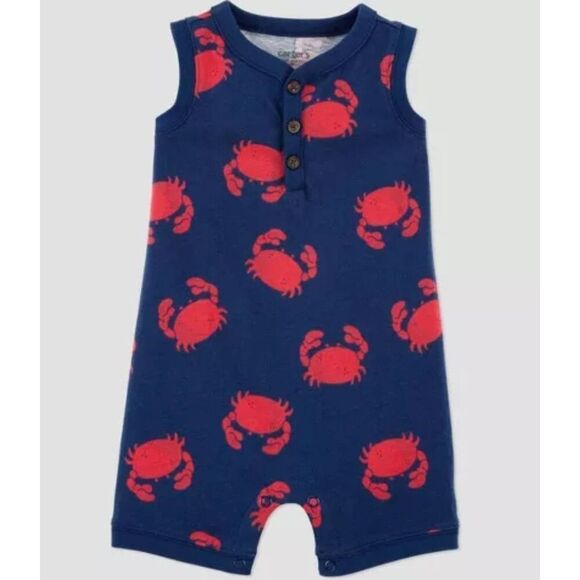 Carter's Other - Carters Just one you Crab romper size 18 months new